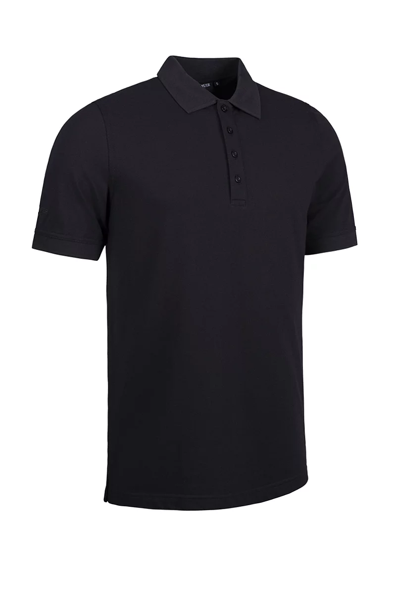Official Ryder Cup 2027 Mens Cotton Pique Golf Polo Shirt Black XXL