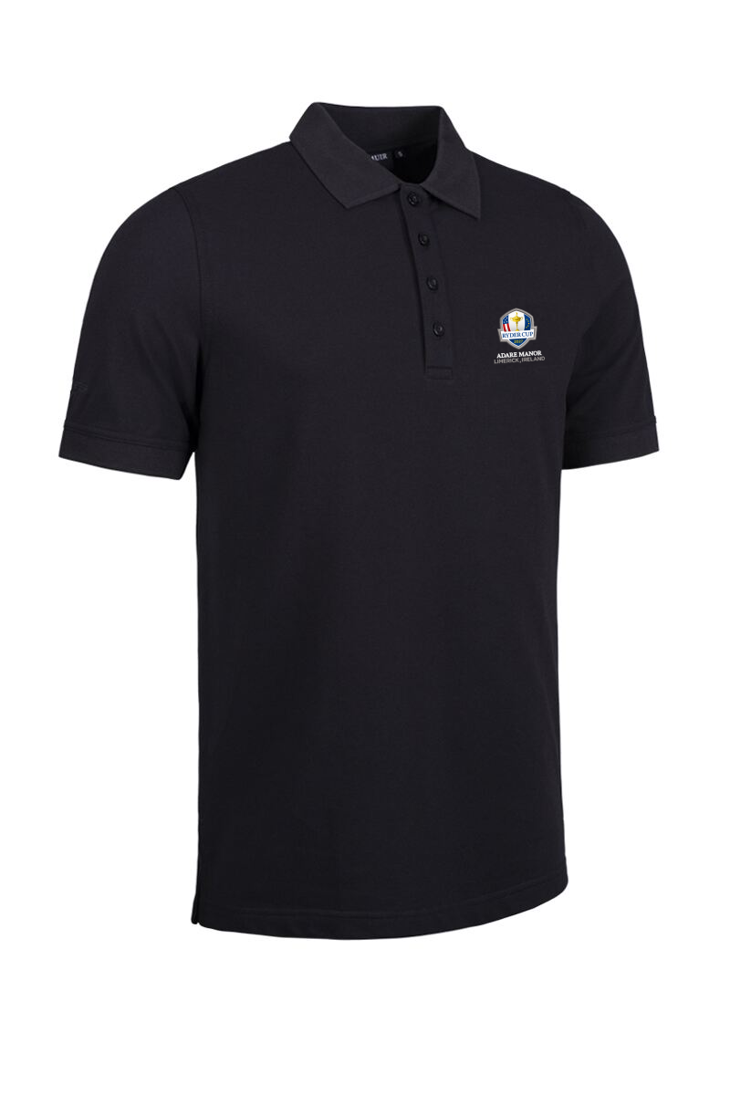 Official Ryder Cup 2027 Mens Cotton Pique Golf Polo Shirt