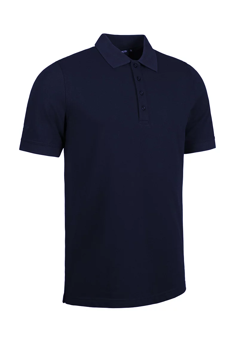 Official Ryder Cup 2027 Mens Cotton Pique Golf Polo Shirt Navy S