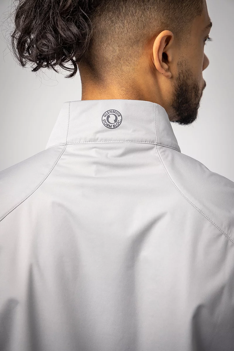 Mens Full Zip Lightweight Stretch Water Repellent Golf Jacket