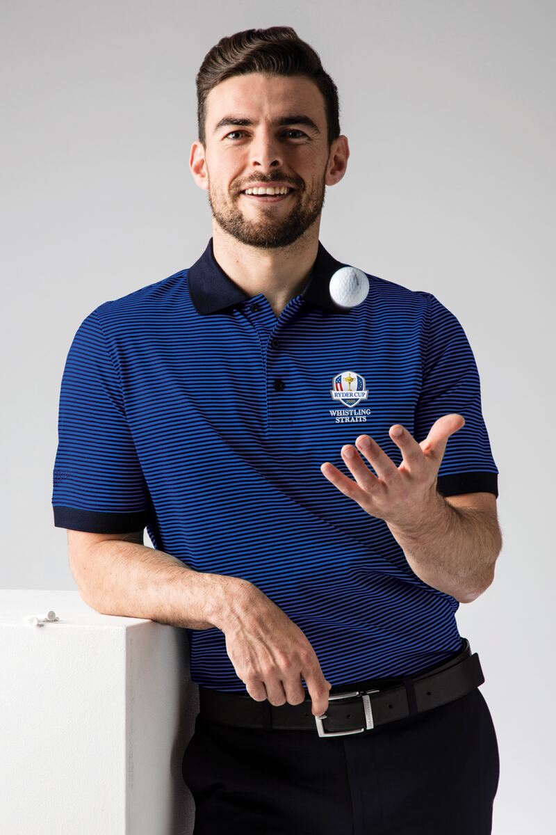 double mercerised golf shirts