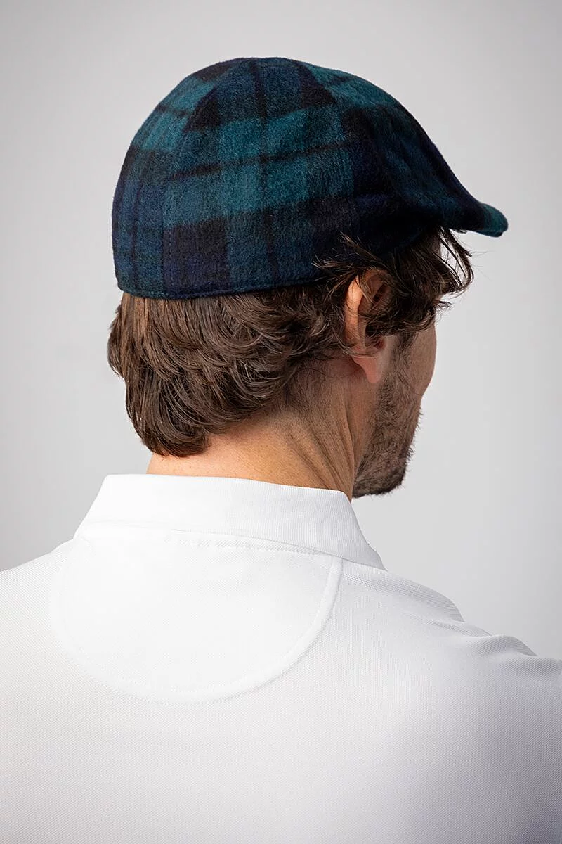 Mens and Ladies Tweed Duckbill Flat Cap Mens and Ladies Tweed Duckbill Flat Cap