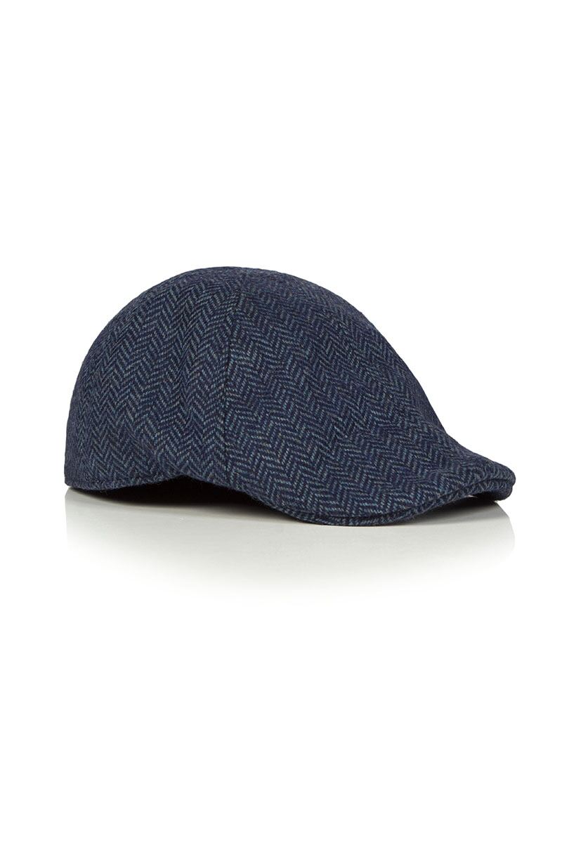 Mens and Ladies Tweed Duckbill Flat Cap Mens and Ladies Tweed Duckbill Flat Cap