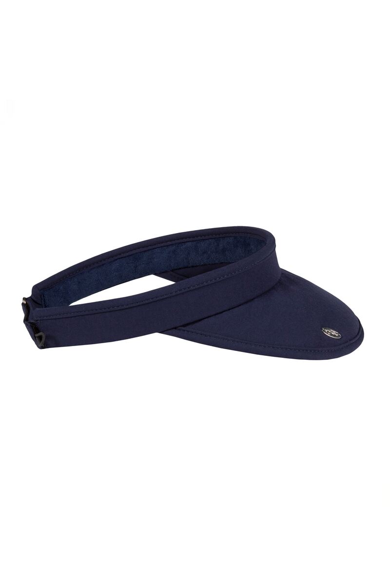 Ladies Soft Peak Performance Golf Visor Navy One Size