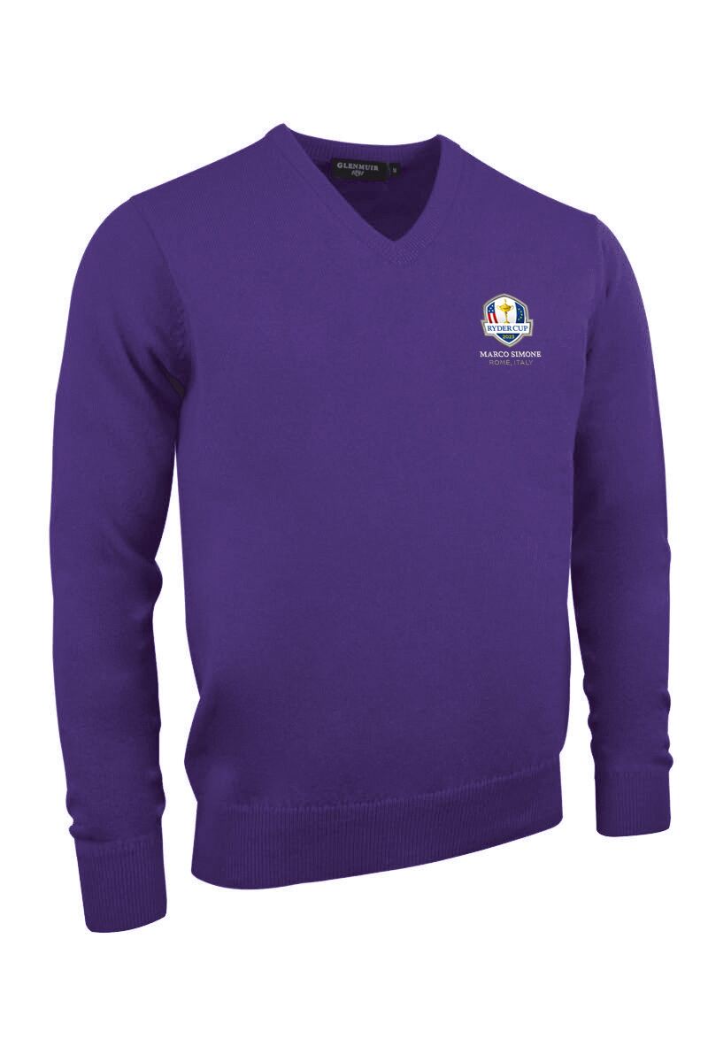 Mens Lambswool Lomond Ryder Cup Golf Jumper