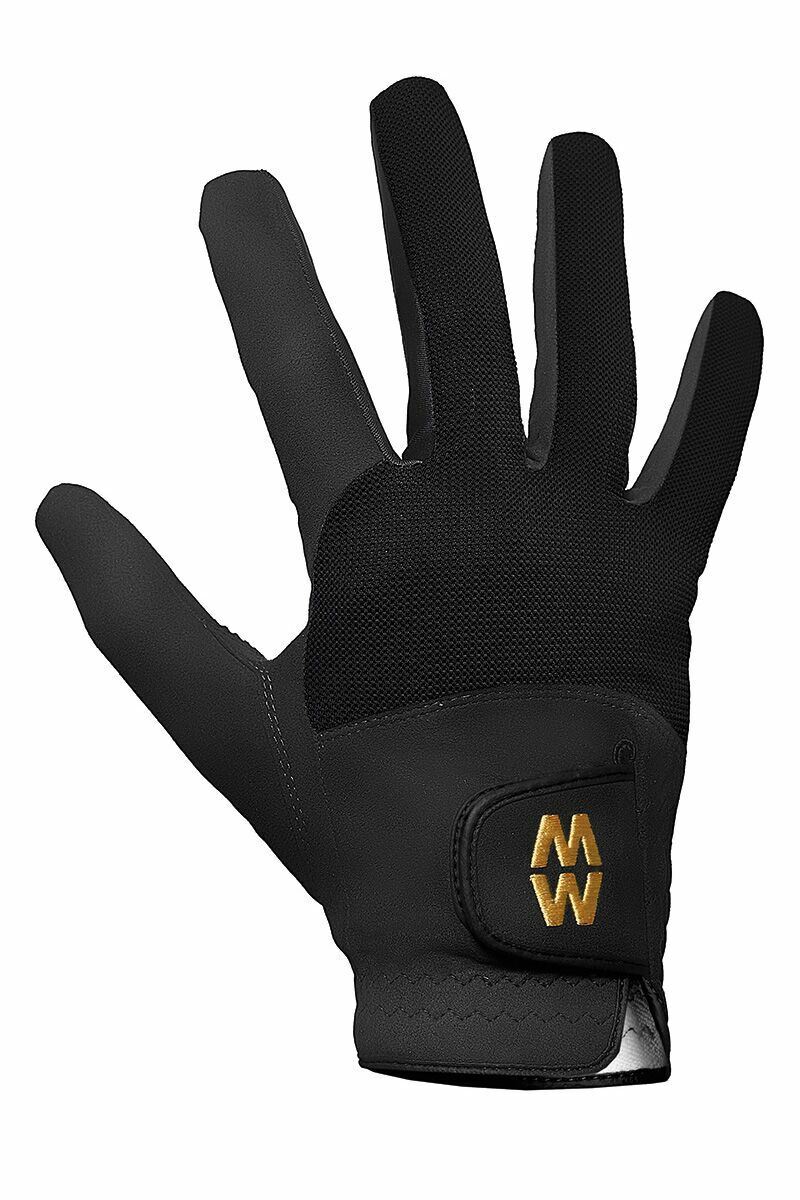 Mens and Ladies MacWet(r) Original Micromesh Golf Rain Gloves (Pair) Black S 7.0