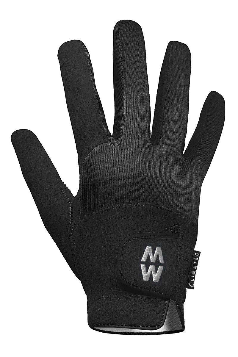 Mens and Ladies MacWet(r) Winter Climatec Golf Rain Gloves (Pair) Black M/L 8.0