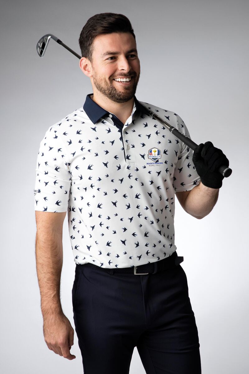 mens patterned golf shirts