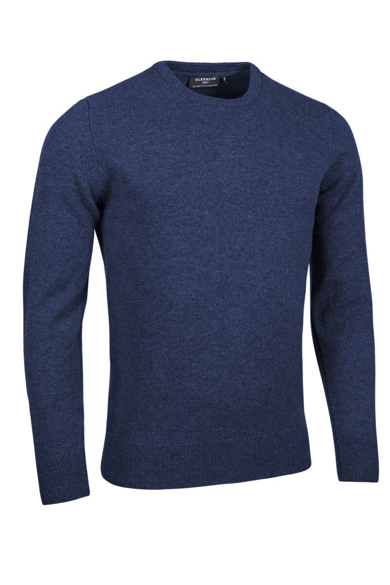 Mens Crew Lambswool Morar Golf Sweater