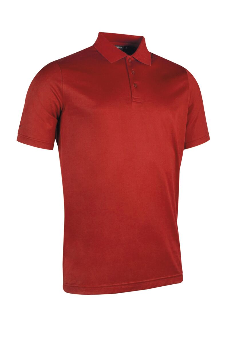 double mercerised golf shirts