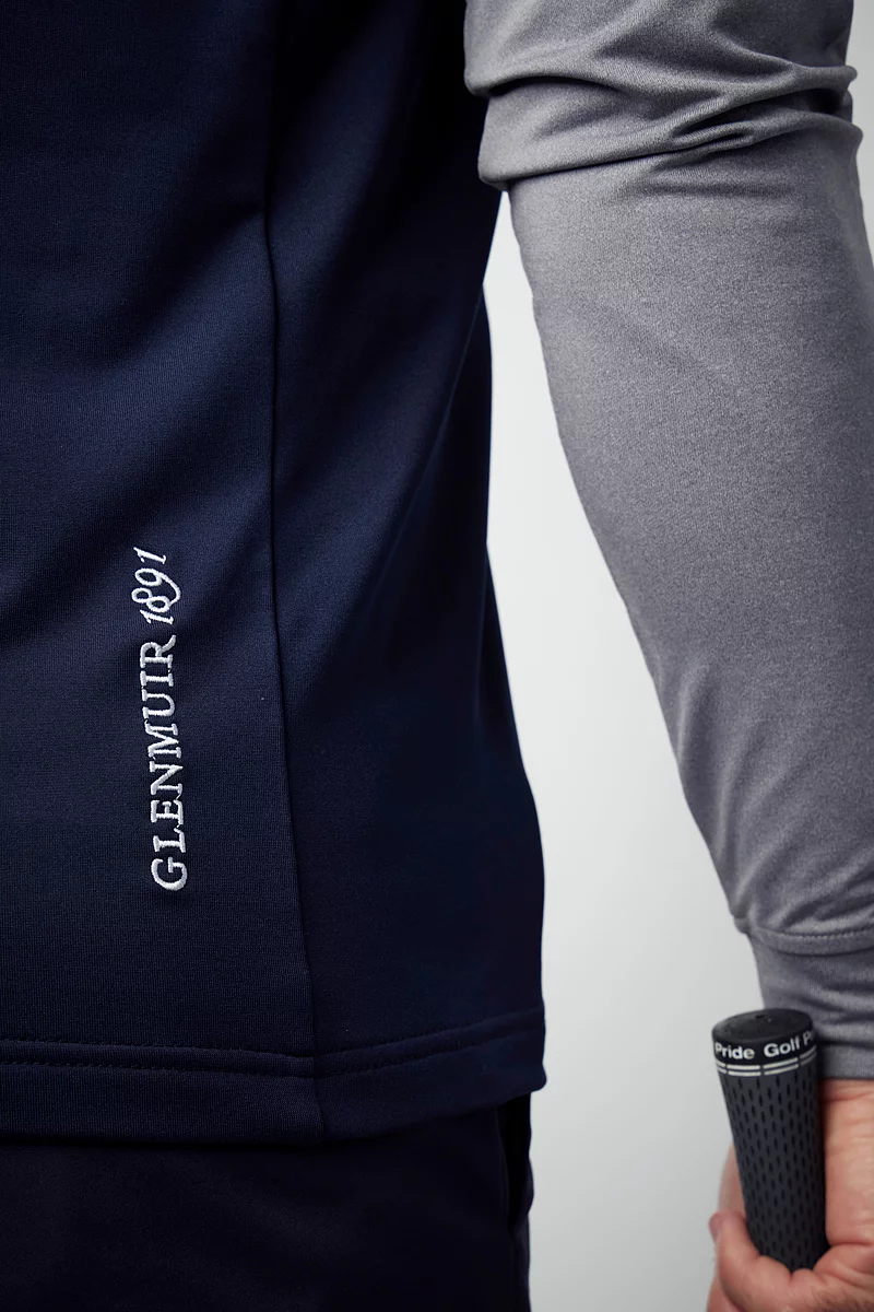 The Open Mens Full Zip Bonded Chevron Padded Performance Thermal Golf Gilet