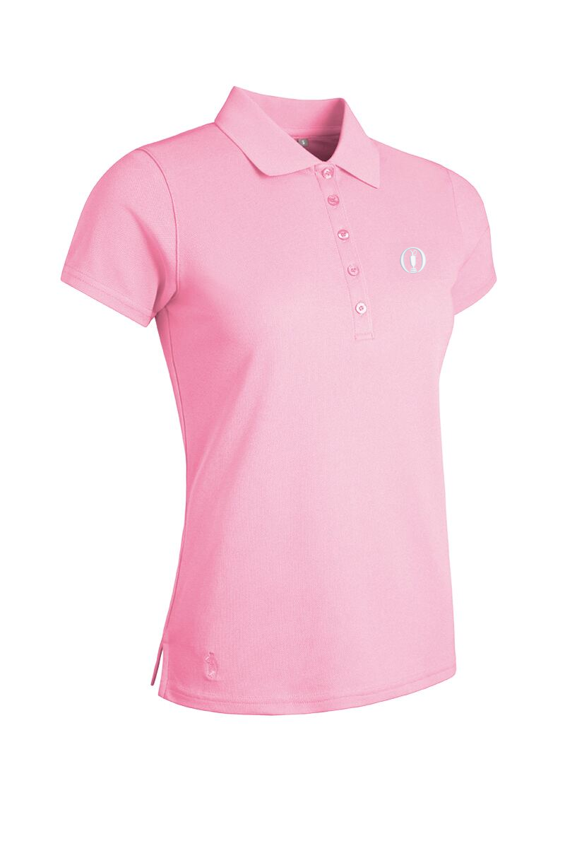 The Open Ladies Performance Pique Golf Polo Shirt