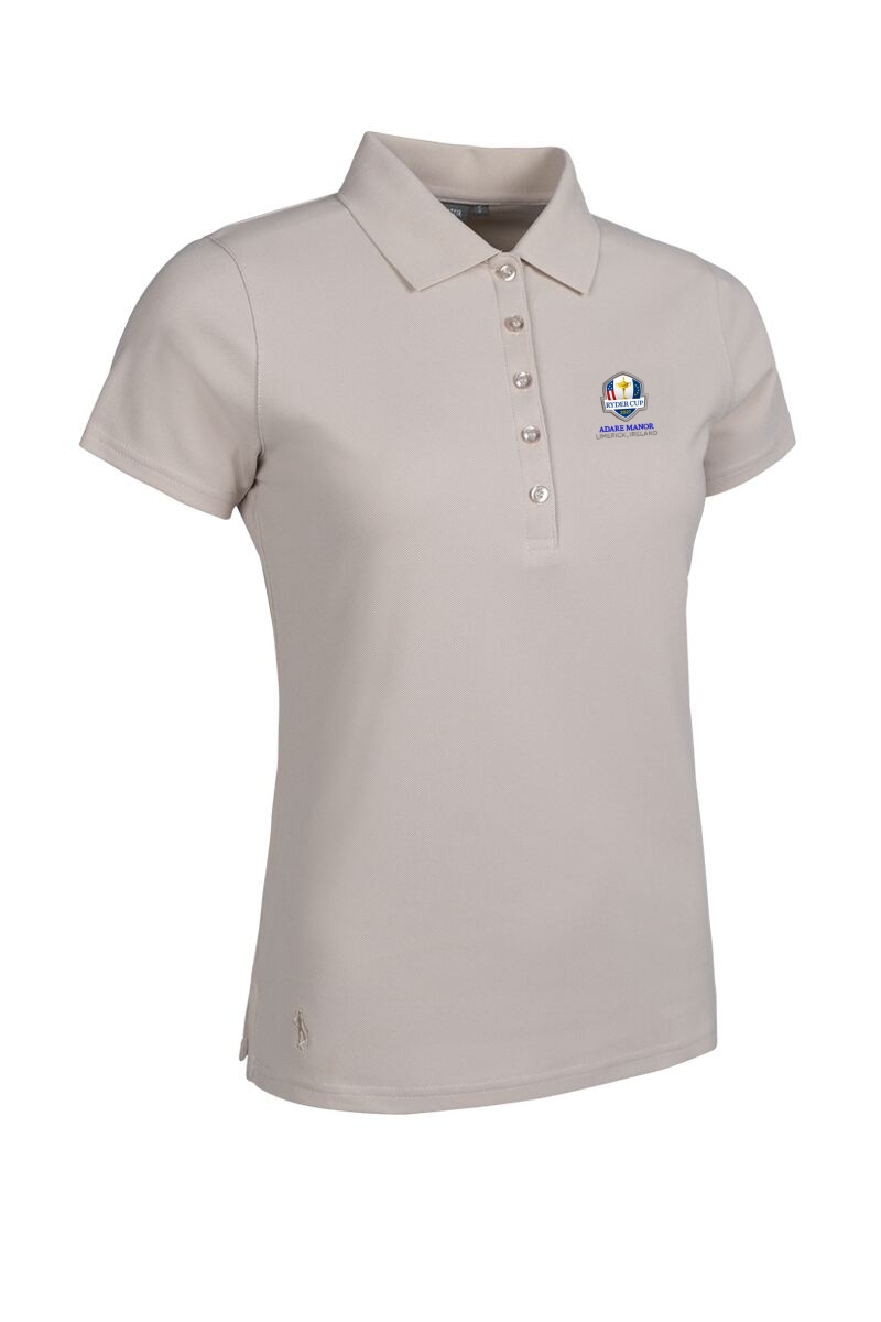 Official Ryder Cup 2027 Ladies Performance Pique Golf Polo Shirt