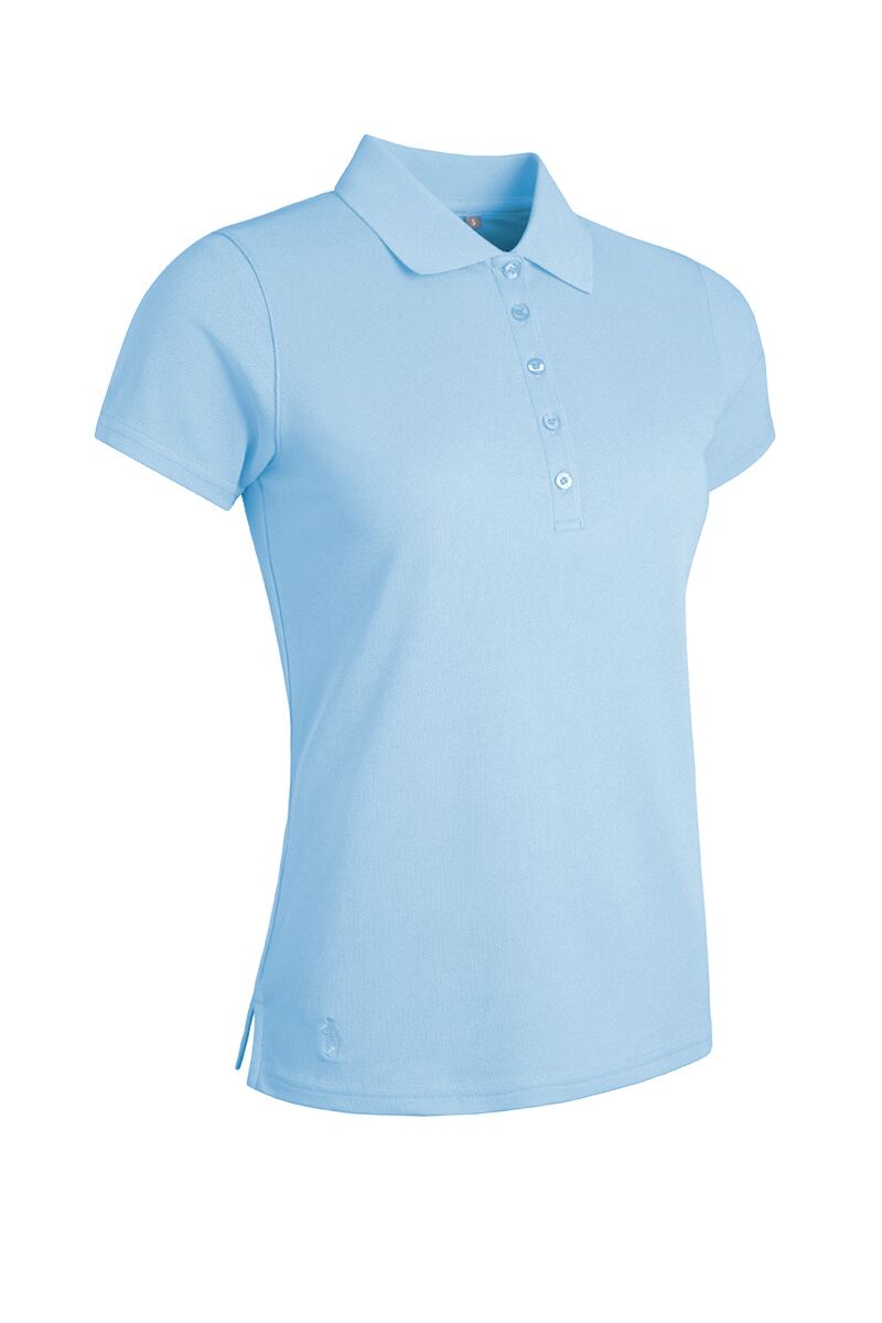 Ladies Performance Pique Golf Polo Shirt Paradise S
