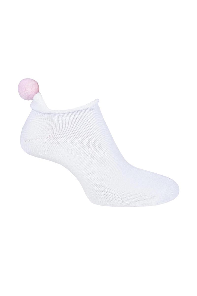 Ladies Fashion Secret Pompom Golf Socks