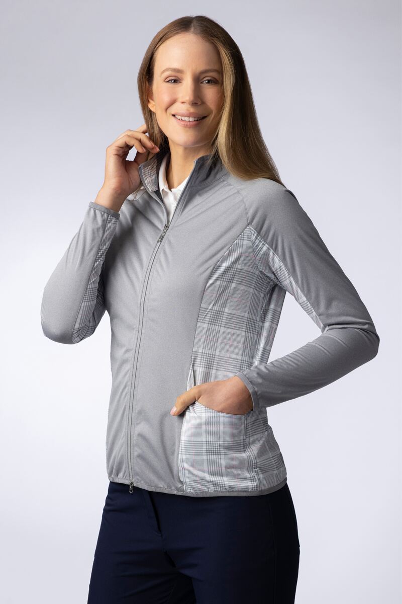 g.POPPY Ladies Zip Front Water Repellent Golf Jacket