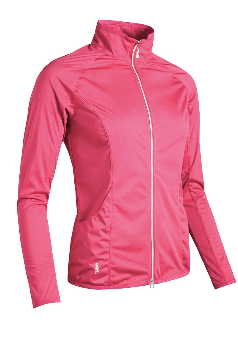 Ladies Full Zip Water Repellent Golf Jacket Sale Sorbet S