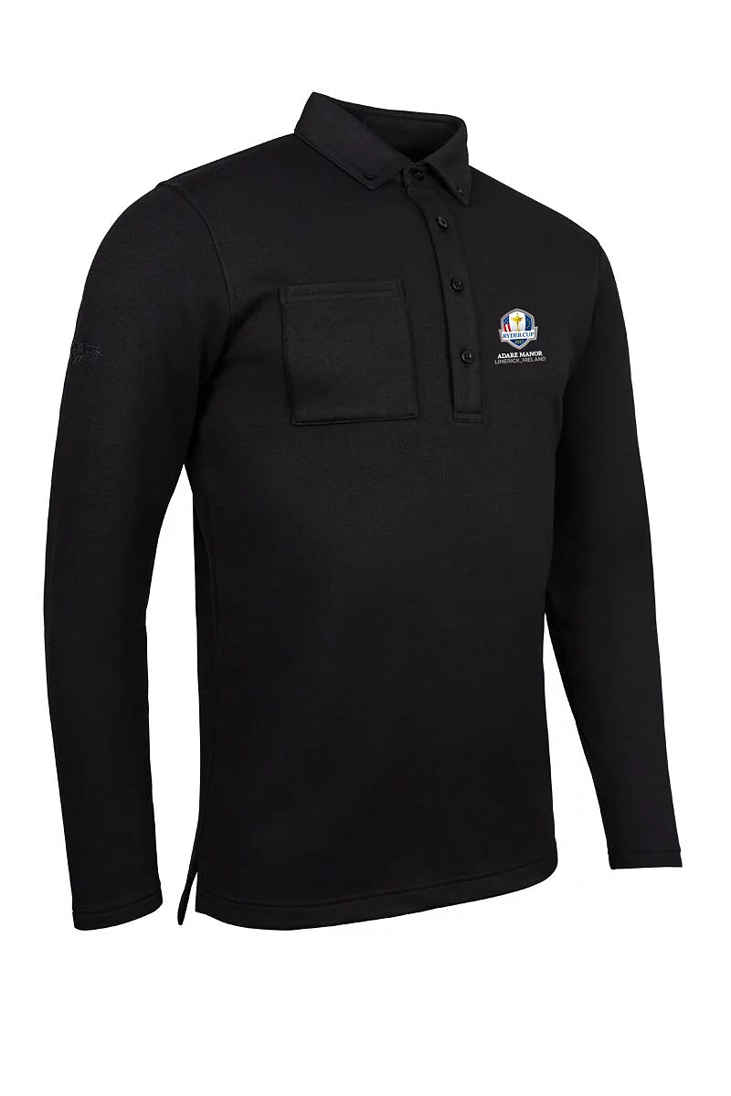 Ryder Cup 2027 Long Sleeve Thermal Performance Golf Polo Shirt