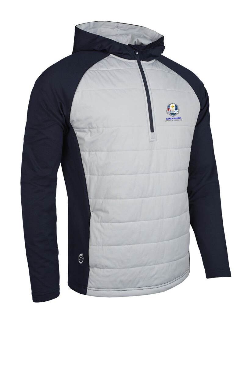 Official Ryder Cup 2027 Mens Hybrid Padded Performance Midweight Golf Hoodie