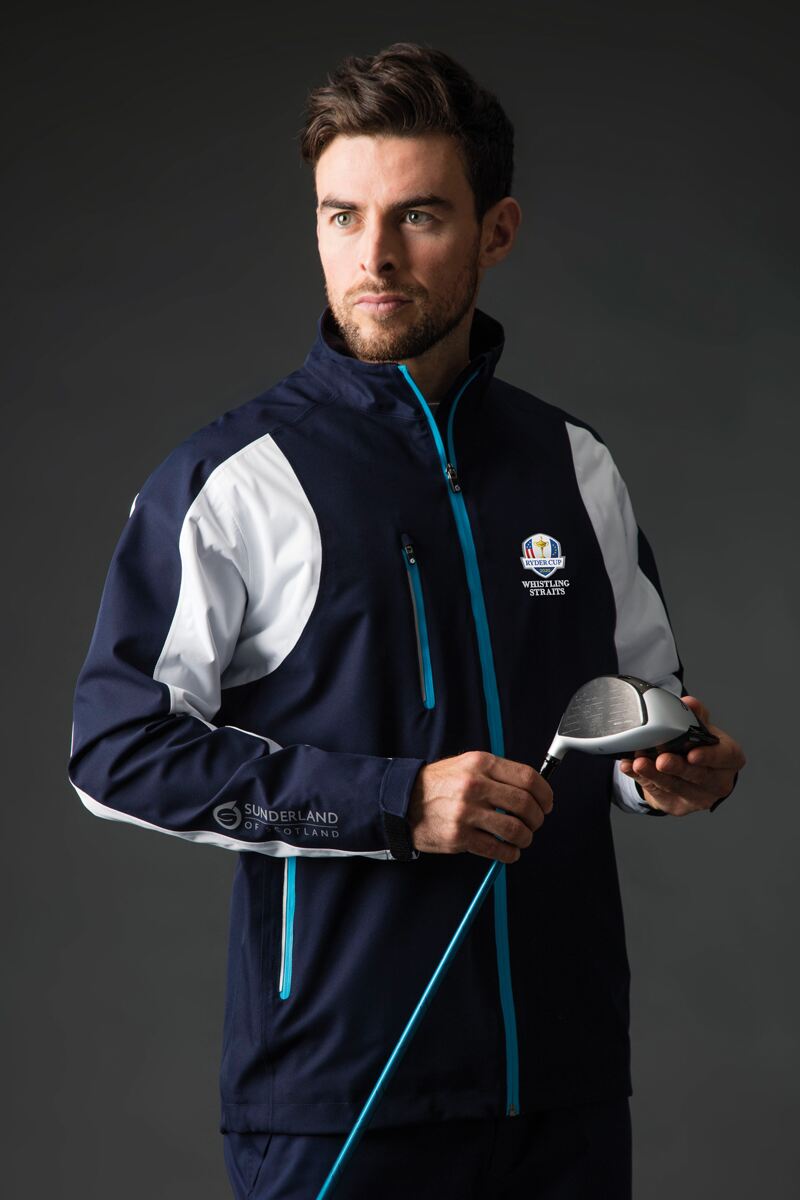 mens golf pullover windbreaker