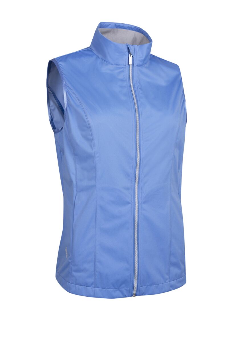 Ladies Full Zip Lightweight Stretch Water Repellent Golf Gilet