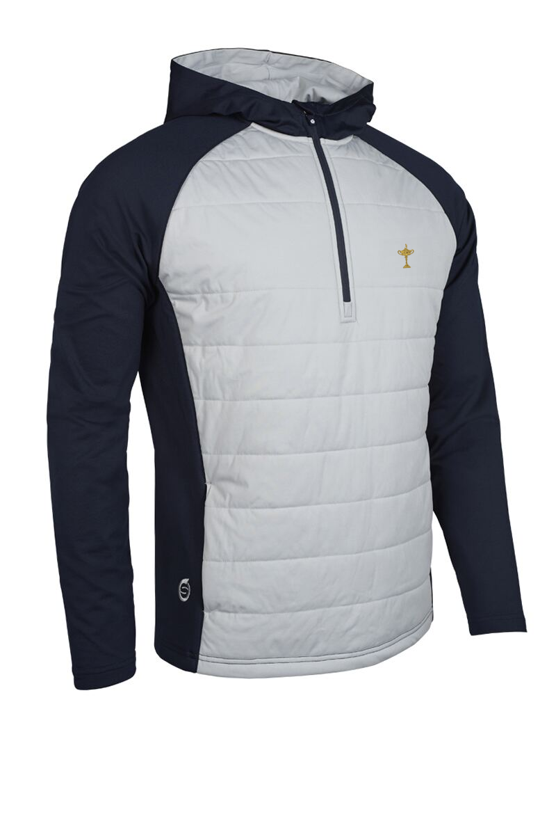 Official Ryder Cup 2027 Mens Hybrid Padded Performance Midweight Golf Hoodie