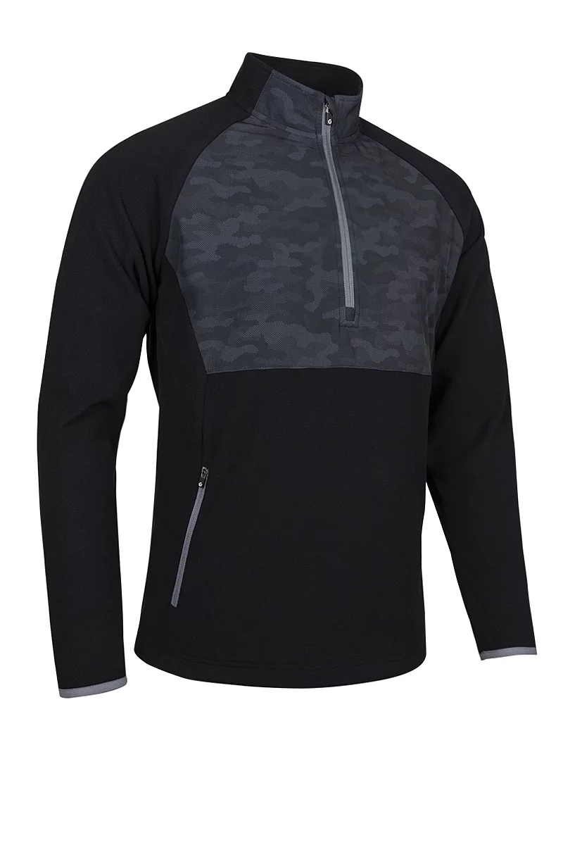 Hybrid Thermal Fleece Golf Midlayer