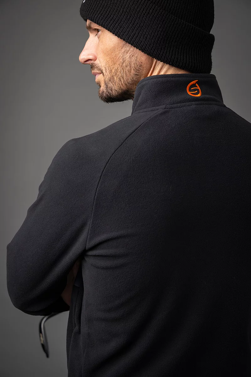 Mens Hybrid Thermal Fleece Golf Midlayer Mens Hybrid Thermal Fleece Golf Midlayer