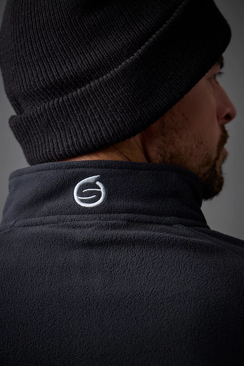 The Open Mens Hybrid Thermal Fleece Golf Midlayer