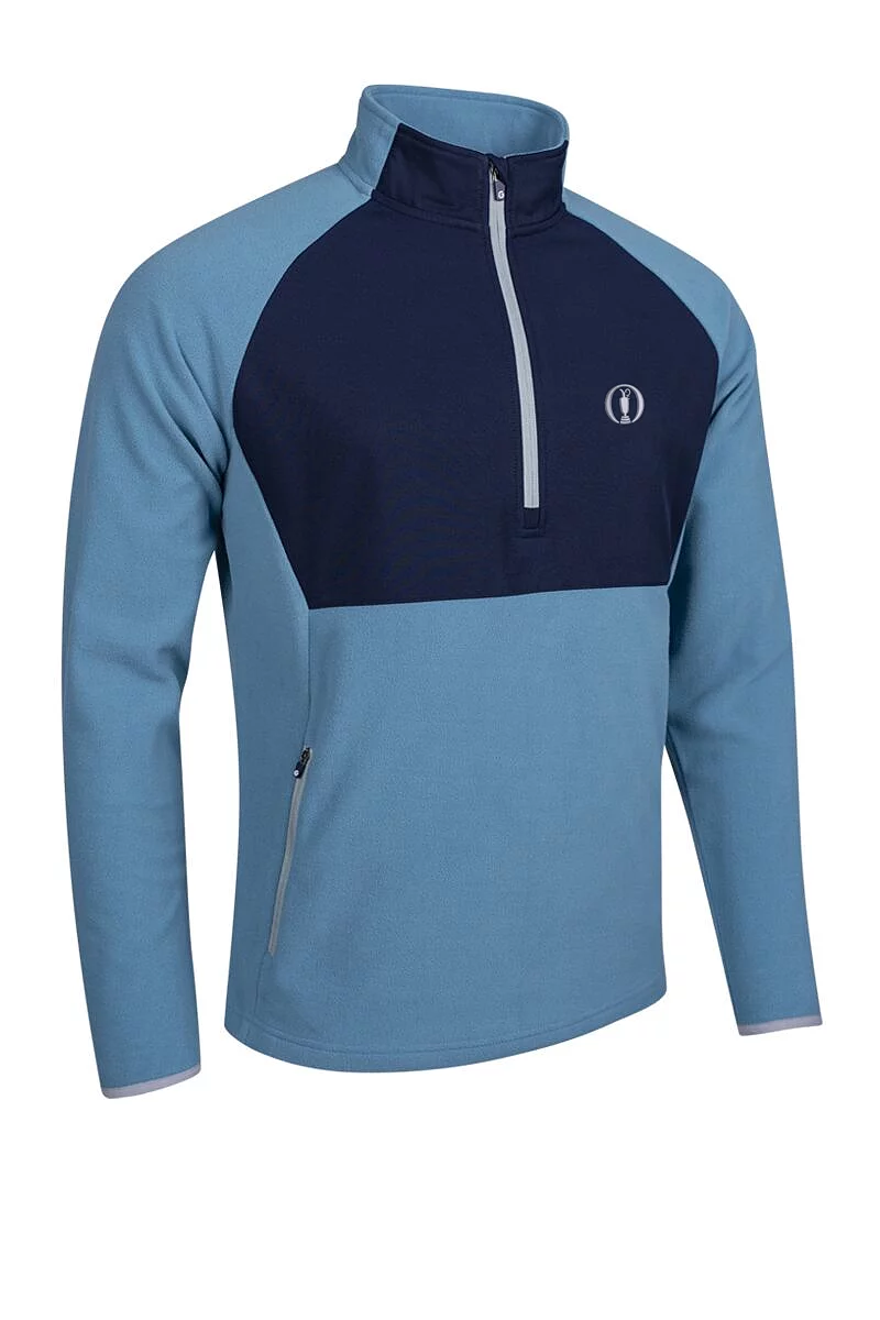 Open Hybrid Thermal Fleece Golf Midlayer