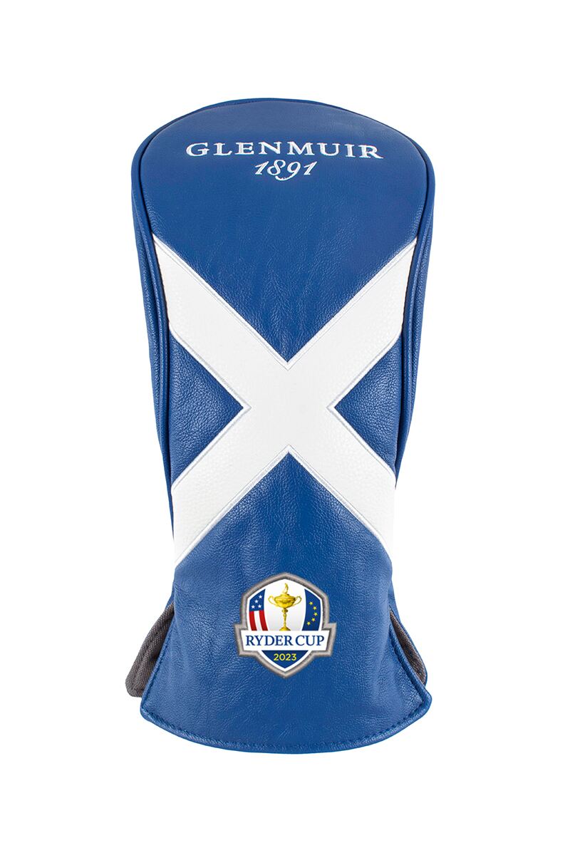 Official Ryder Cup 2025 Saltire Driver Golf Headcover Ascot Blue/White One Size
