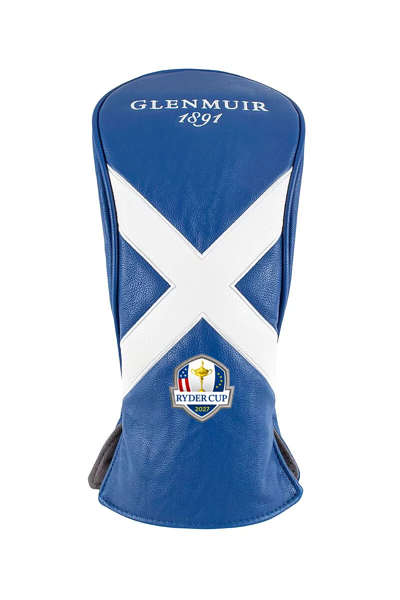 Official Ryder Cup 2027 Saltire Driver Golf Headcover Official Ryder Cup 2027 Saltire Driver Golf Headcover