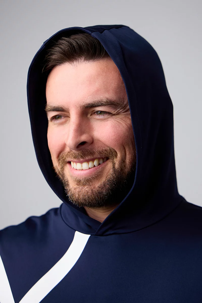 Mens Saltire Performance Midweight Golf Hoodie Mens Saltire Performance Midweight Golf Hoodie