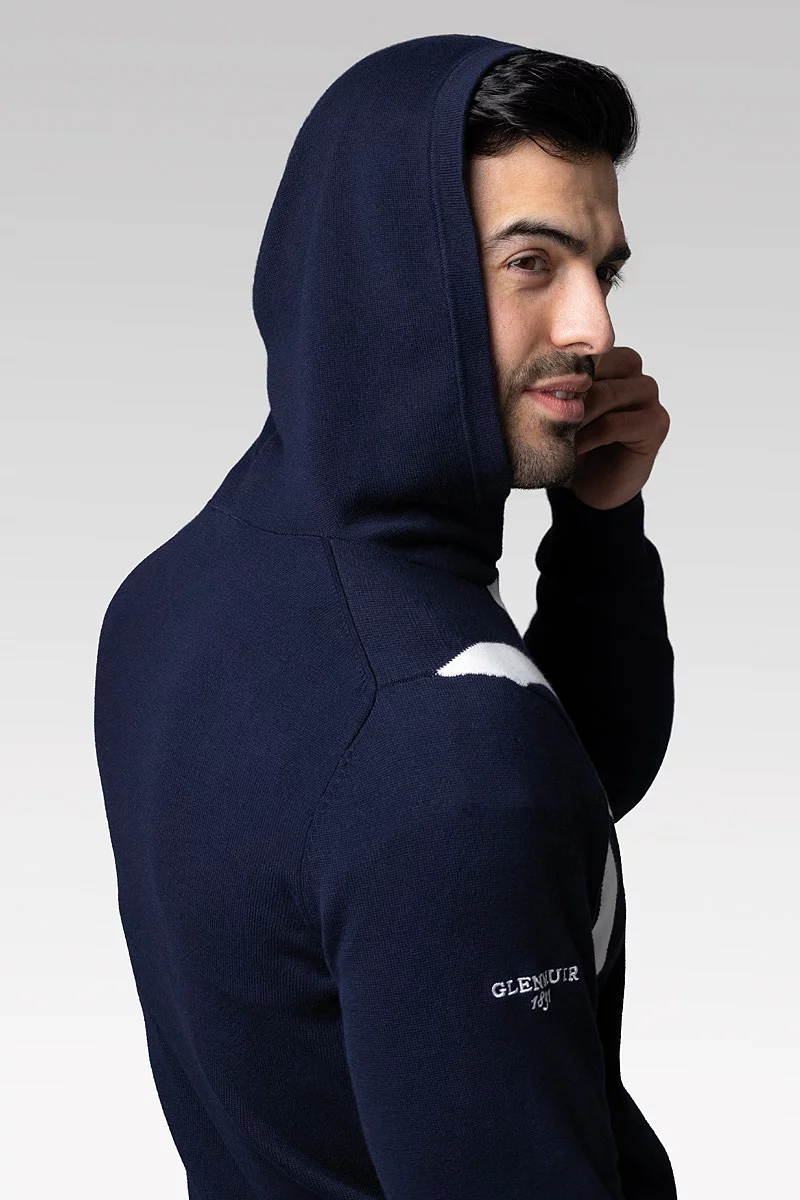 Mens Saltire Cross Cotton Lightweight Golf Hoodie Mens Saltire Cross Cotton Lightweight Golf Hoodie