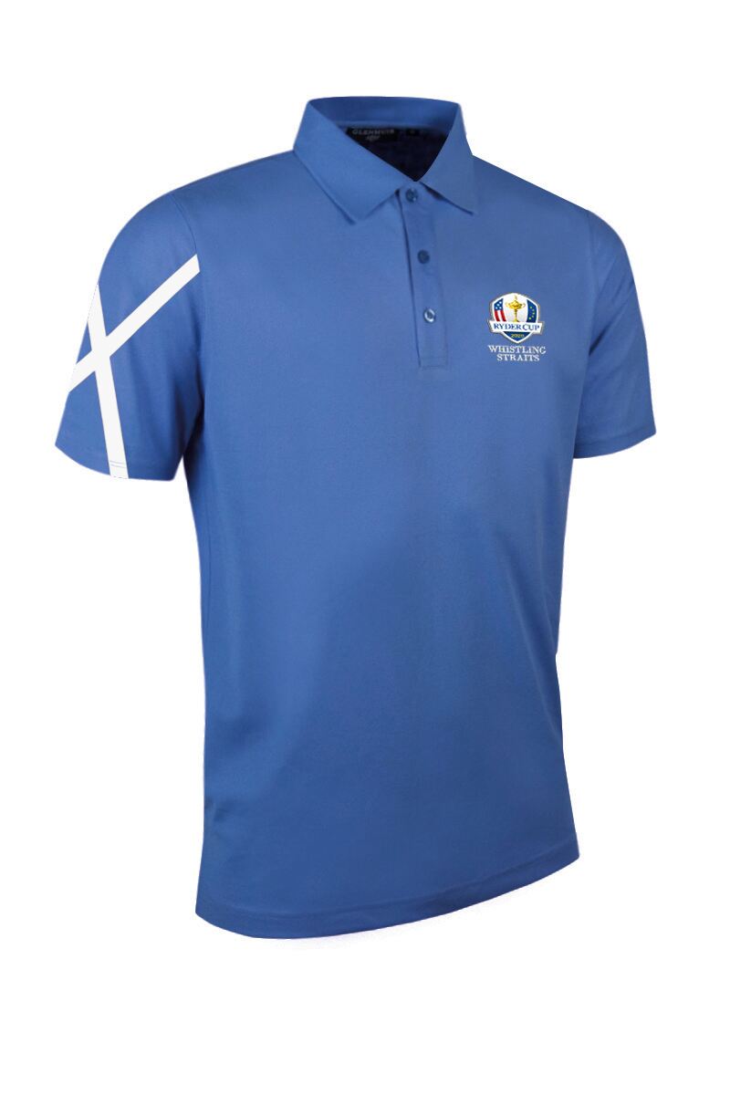 Mens Ryder Cup Saltire Golf Polo Shirt