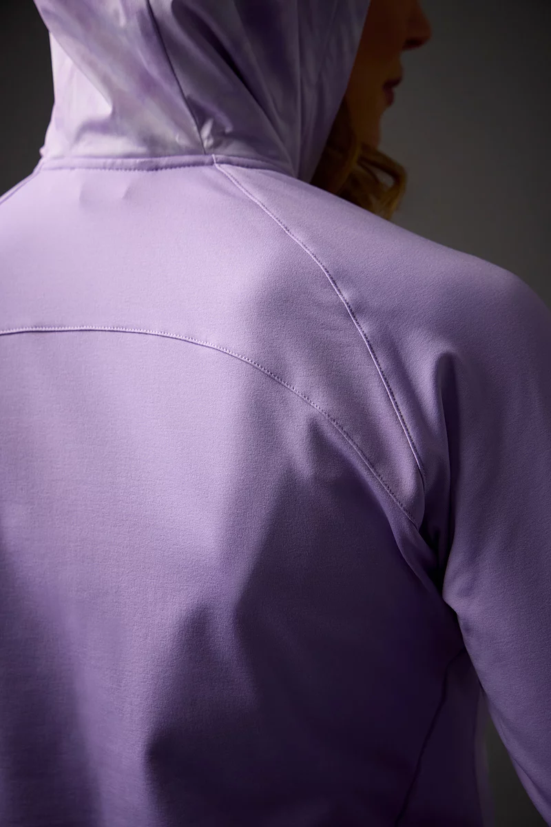 Ladies Hybrid Hooded Quilted Thermal Golf Jacket Ladies Hybrid Hooded Quilted Thermal Golf Jacket