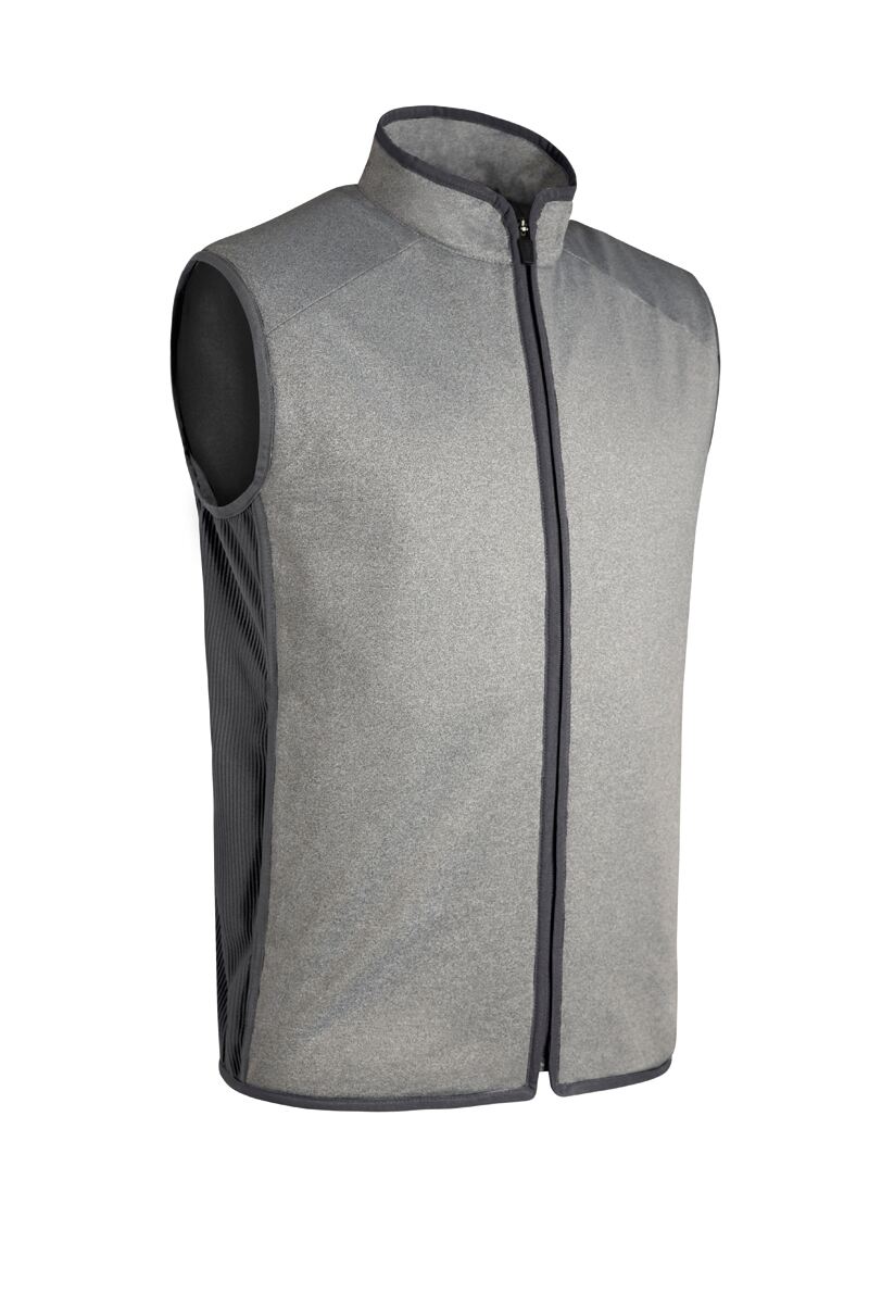 Mens Zip Front Shiel Padded Golf Gilet