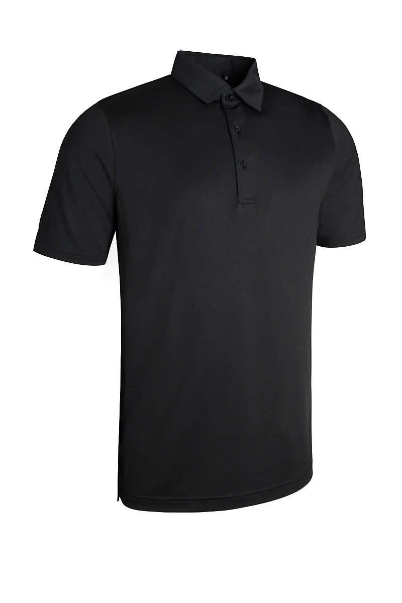Official Ryder Cup 2027 Mens Tailored Collar Performance Golf Shirt Black XXL