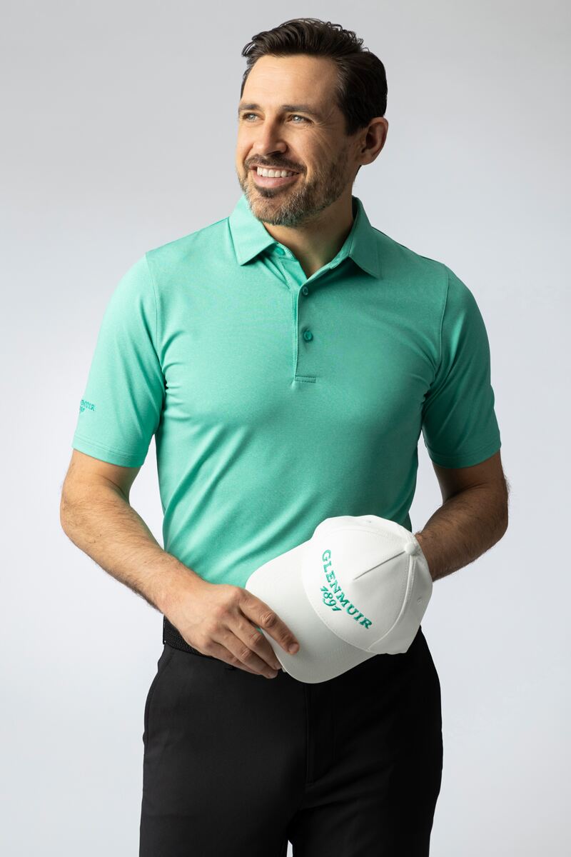 g.SILLOTH Mens Tailored Collar Performance Golf Shirt