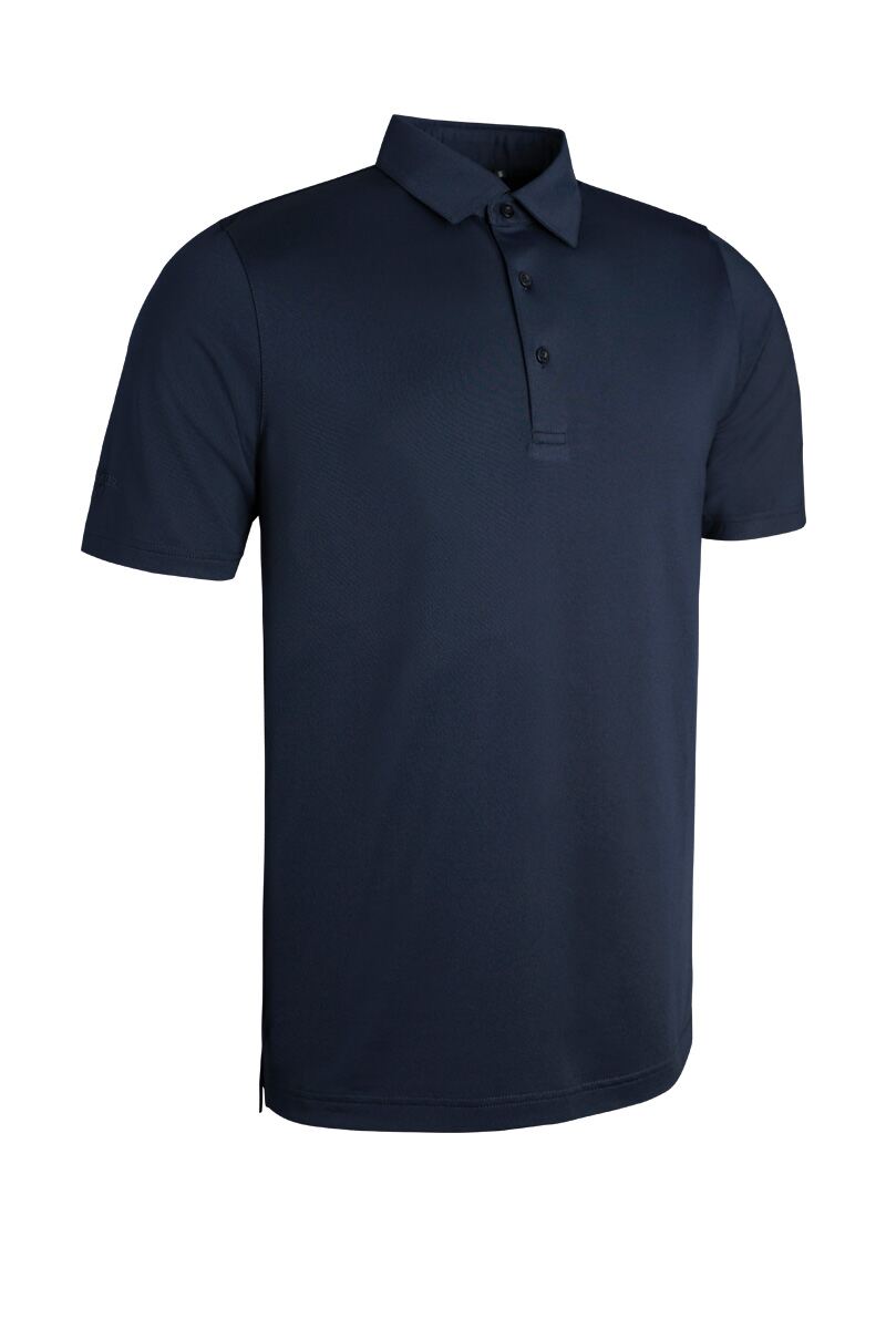 Mens Tailored Collar Performance Golf Shirt Navy XL
