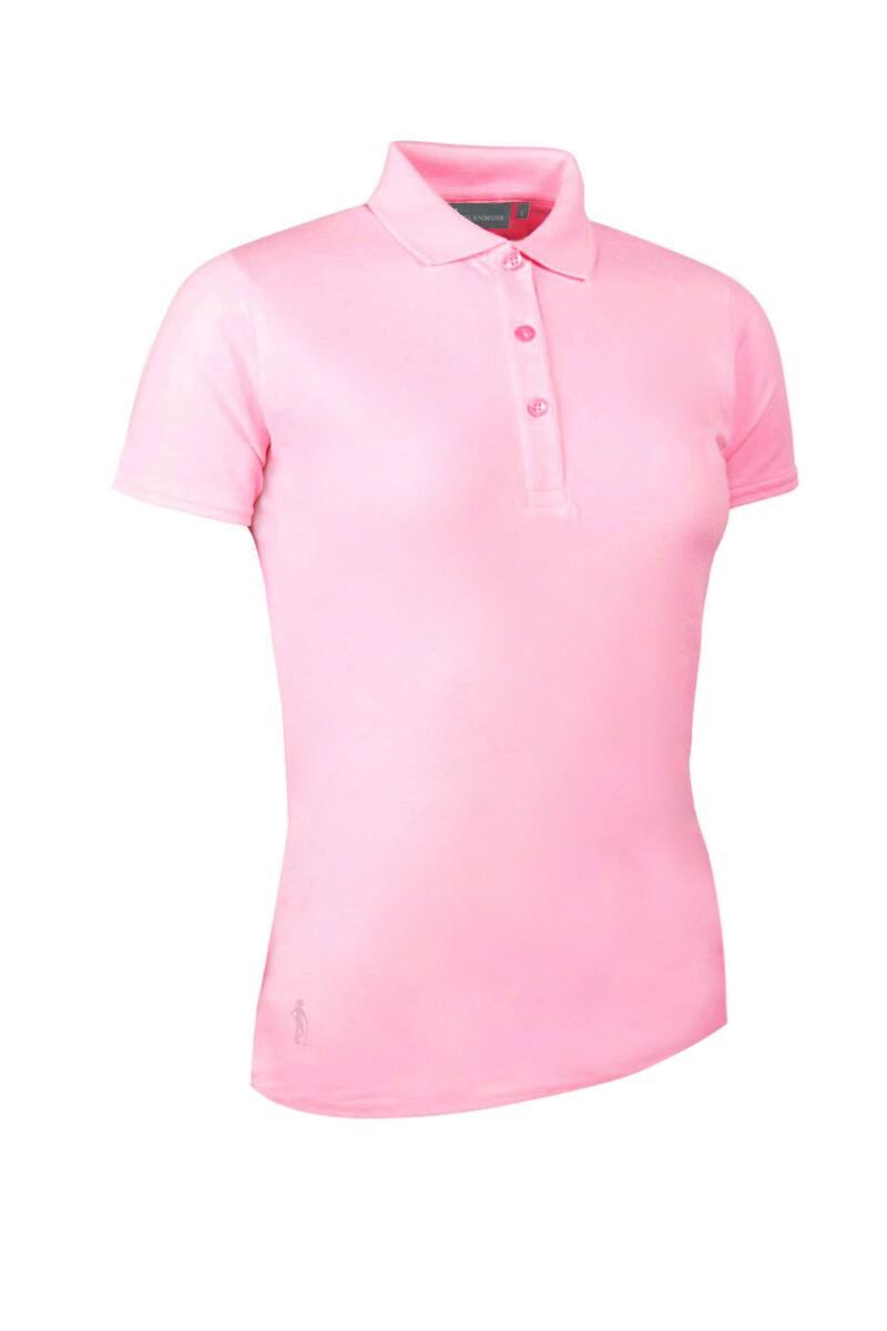 pink golf shirt