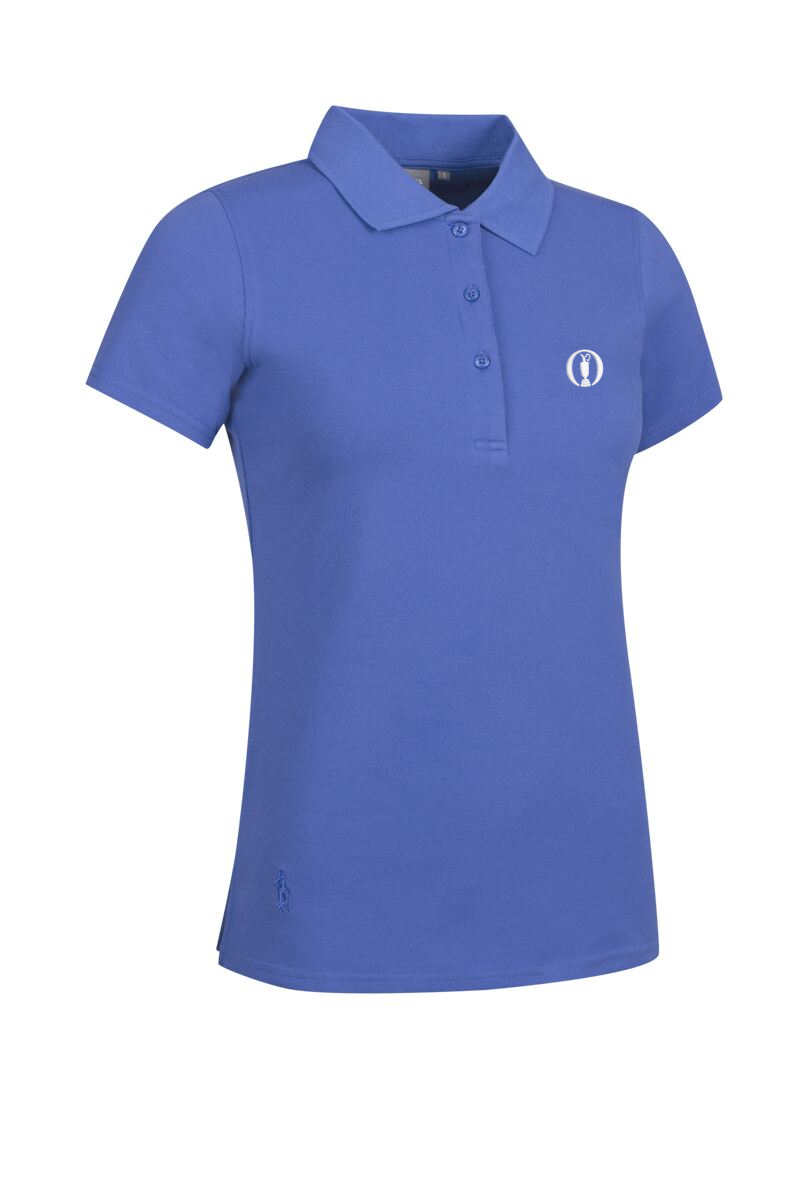 The Open Ladies Cotton Pique Golf Polo Shirt Tahiti XL