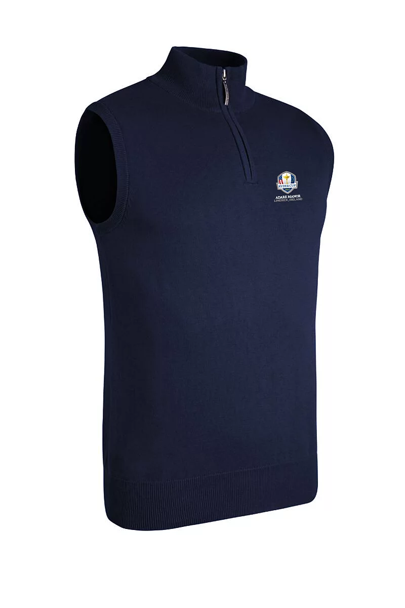 Mens Zip Stanley Ryder Cup Golf Slipover