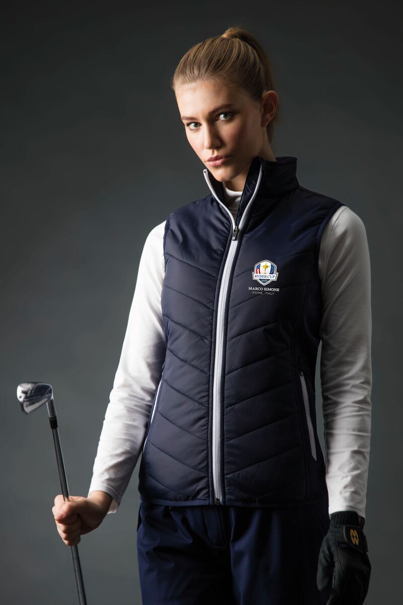 ladies padded golf jacket