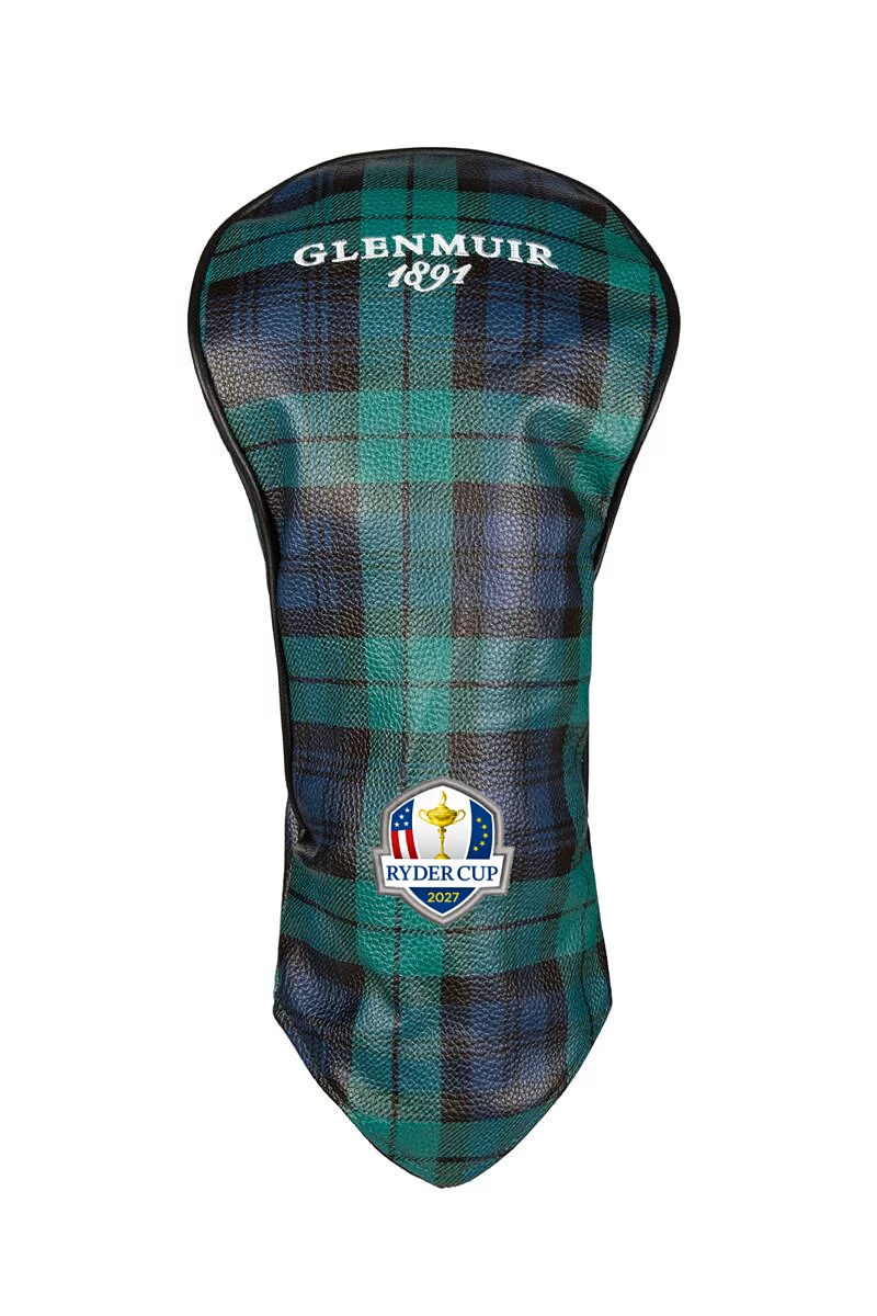 Official Ryder Cup 2027 Tartan Driver Golf Headcover Official Ryder Cup 2027 Tartan Driver Golf Headcover