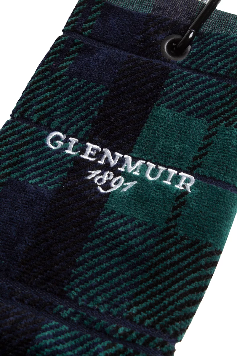 Official Ryder Cup 2027 Tartan Jacquard Cotton Tri-Fold Golf Bag Towel Official Ryder Cup 2027 Tartan Jacquard Cotton Tri-Fold Golf Bag Towel