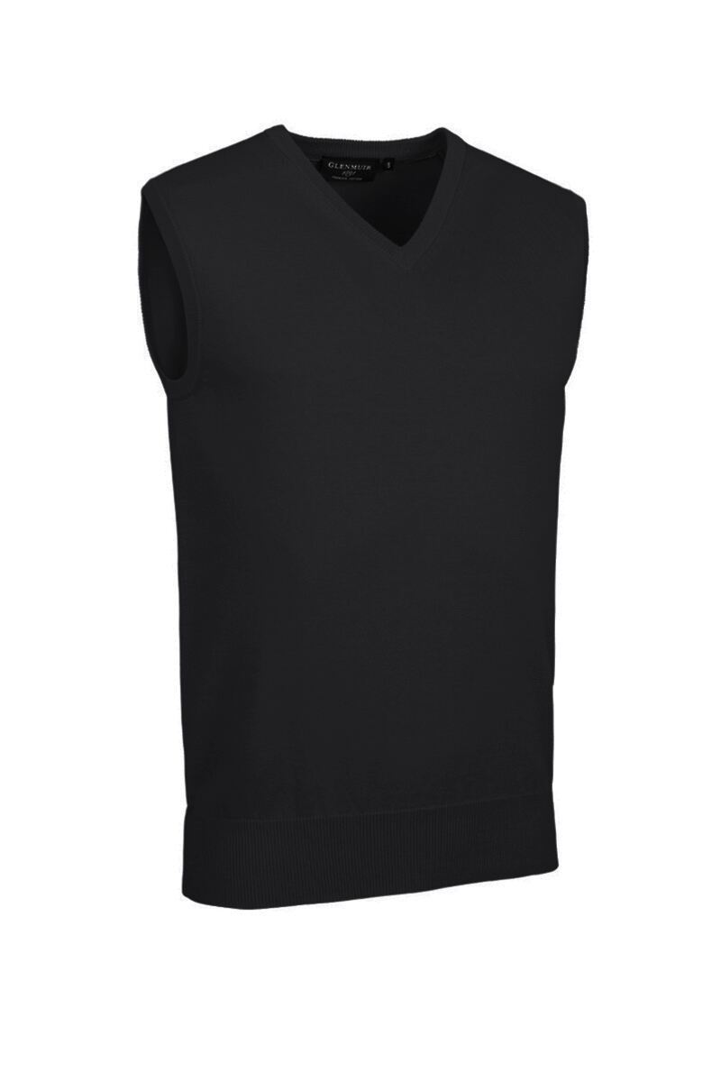 Mens V Neck Cotton Lightweight Golf Slipover
