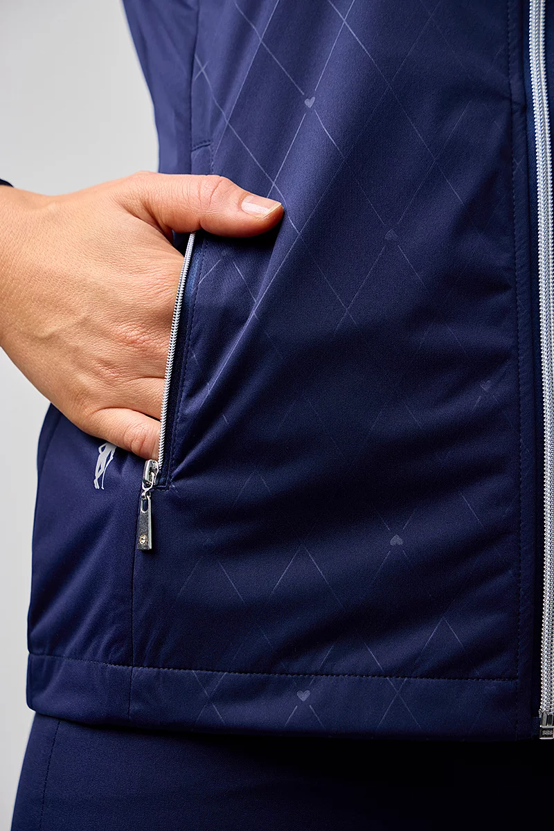 Ladies Full Zip Lightweight Stretch Water Repellent Golf Jacket Ladies Full Zip Lightweight Stretch Water Repellent Golf Jacket
