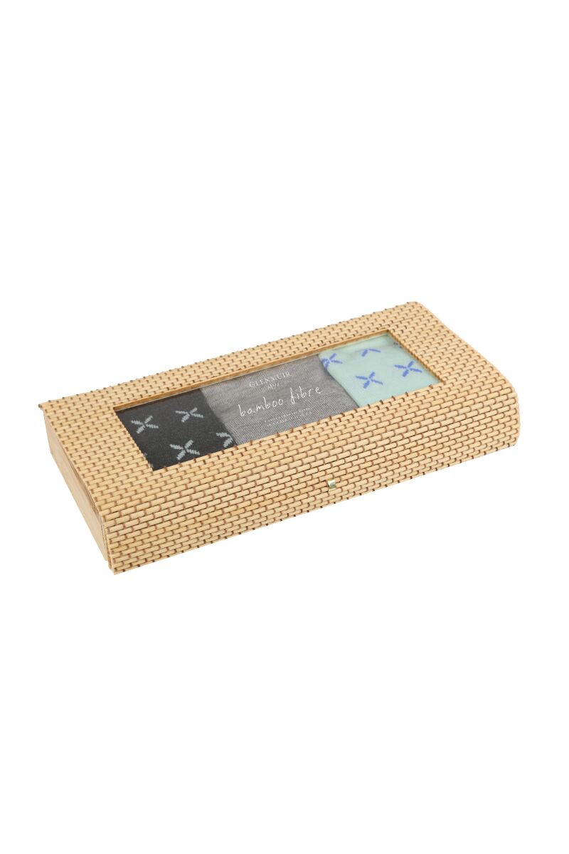 Sockenbox - Women's Bloomin Good Box of 3 Fair Isle Landmark Mix