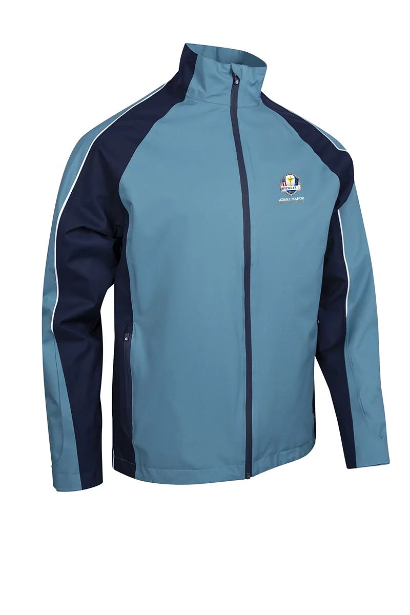 Ryder Cup 2027 Contrast Shoulder Panel Waterproof Golf Jacket